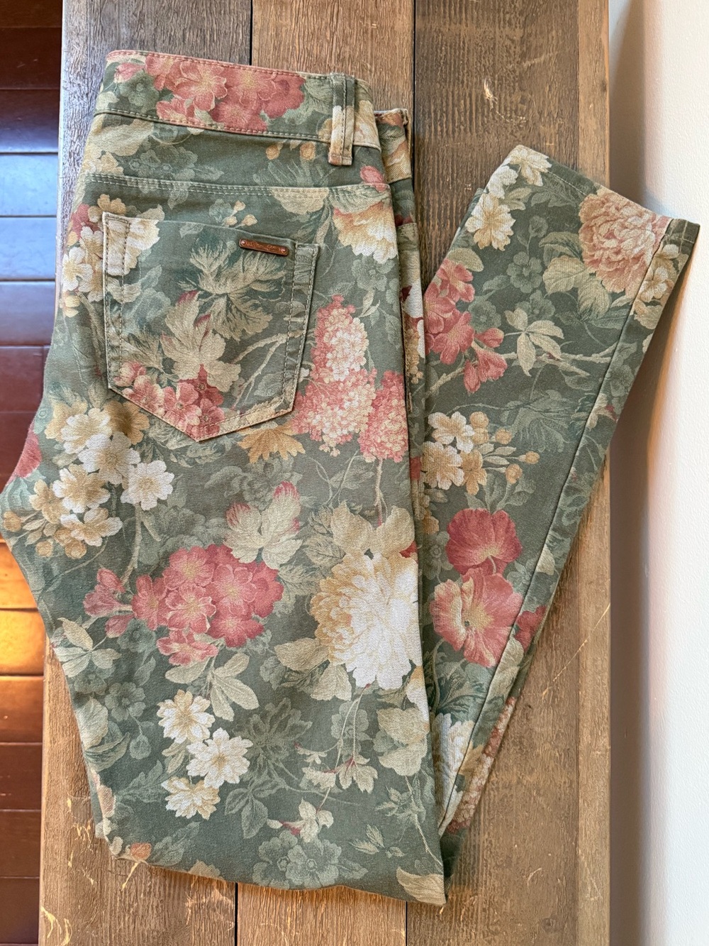 Zara Flotal Skinny Jeans